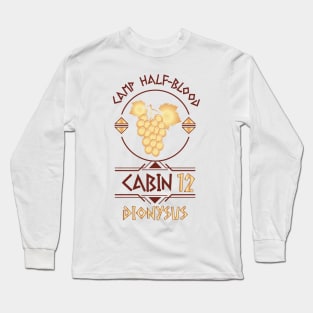 Cabin #12 in Camp Half Blood, Child of Dionysus – Percy Jackson inspired design Long Sleeve T-Shirt